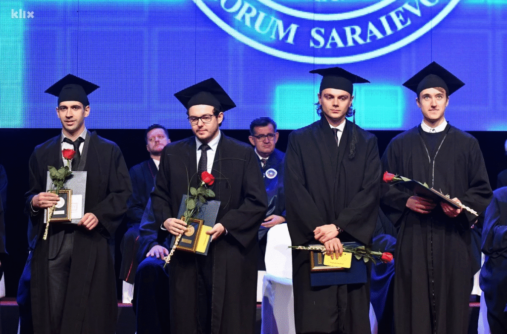 Our students Harun Hindija and Nudžeim Selimović got the Golden Badge of UNSA with average grade of 10.00