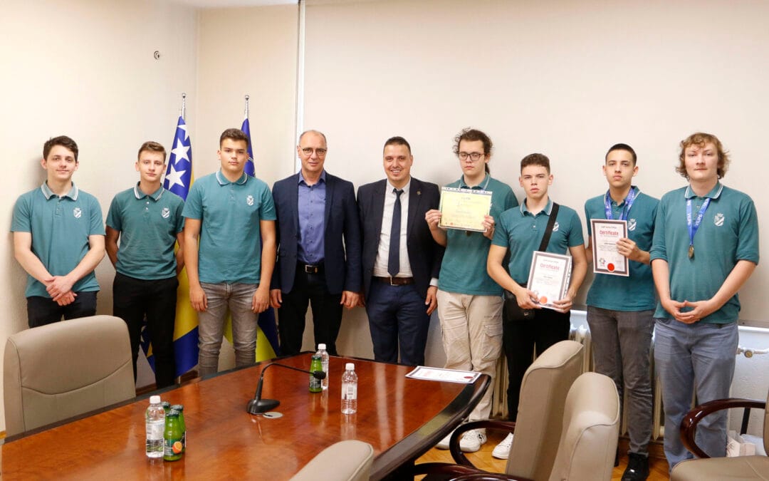 Students from Tuzla Shine at International Competitions